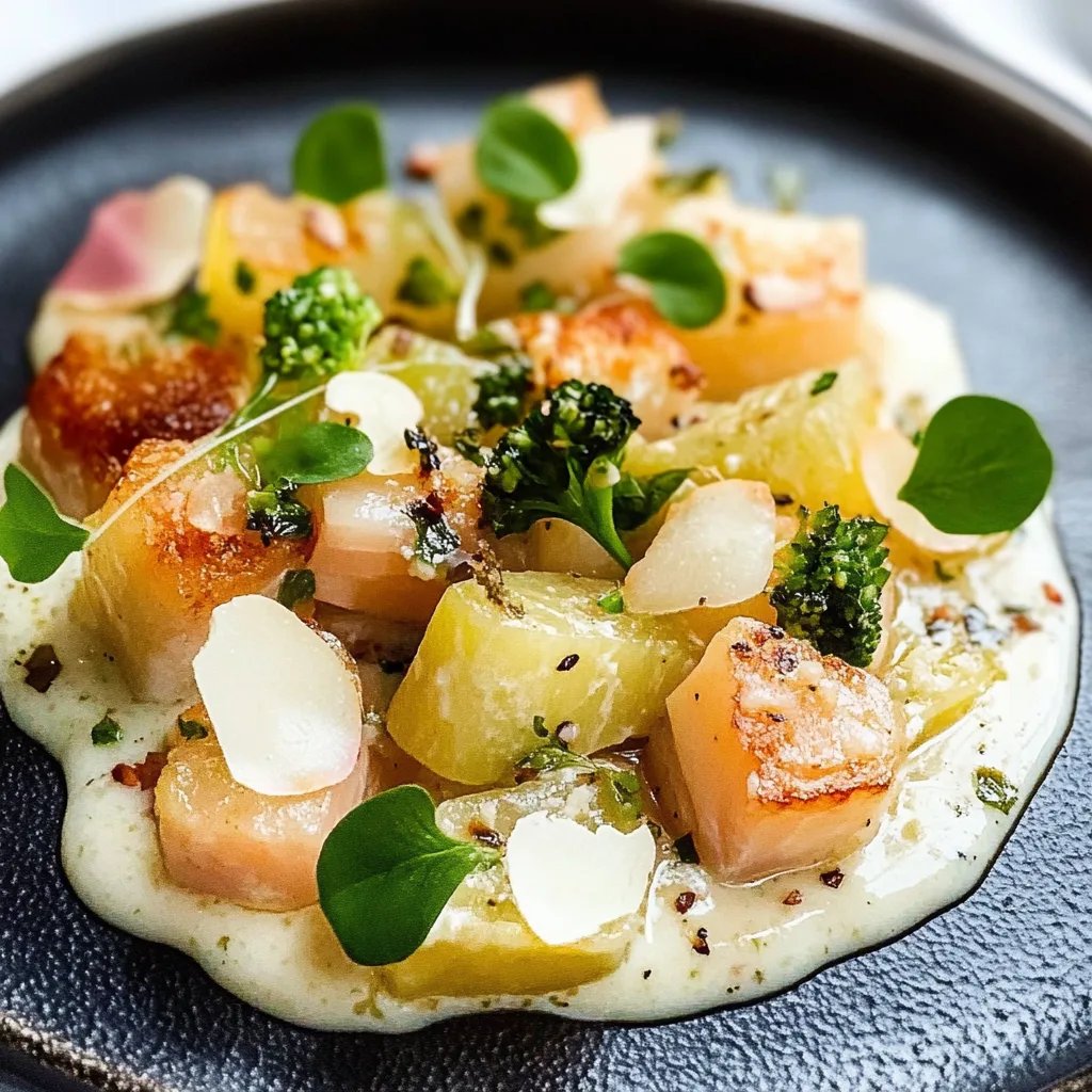 Kasseler-Rosenkohl-Auflauf