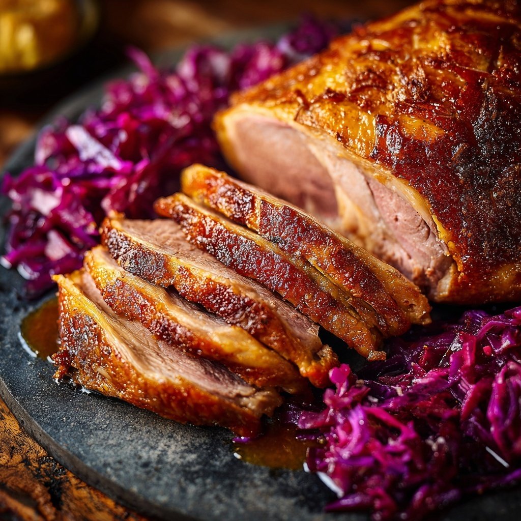 Saisonal & Festlich Weihnachtsgans mit Rotkohl