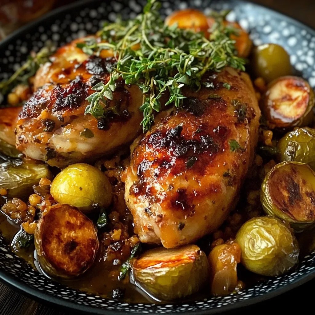 Gebratener Rosenkohl mit Berglinsen