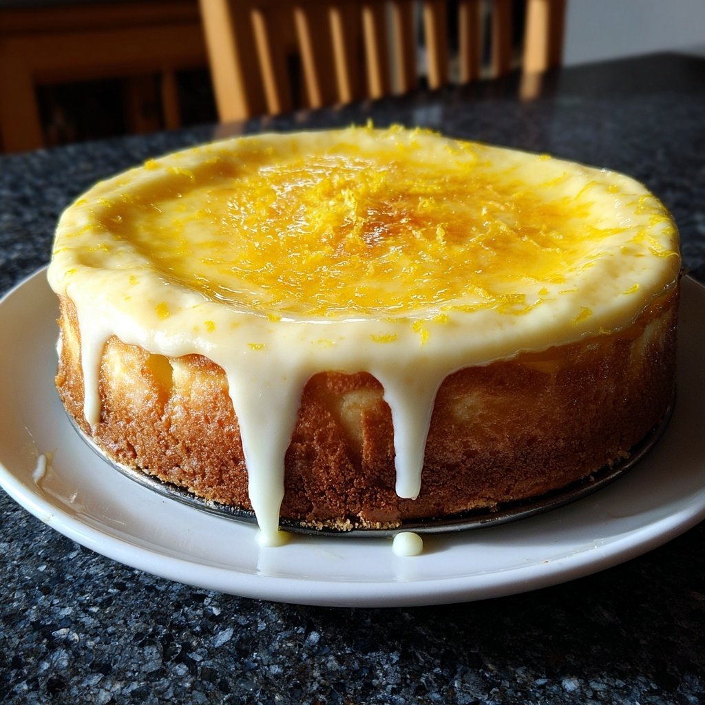 Käsekuchen mit Zitronencreme