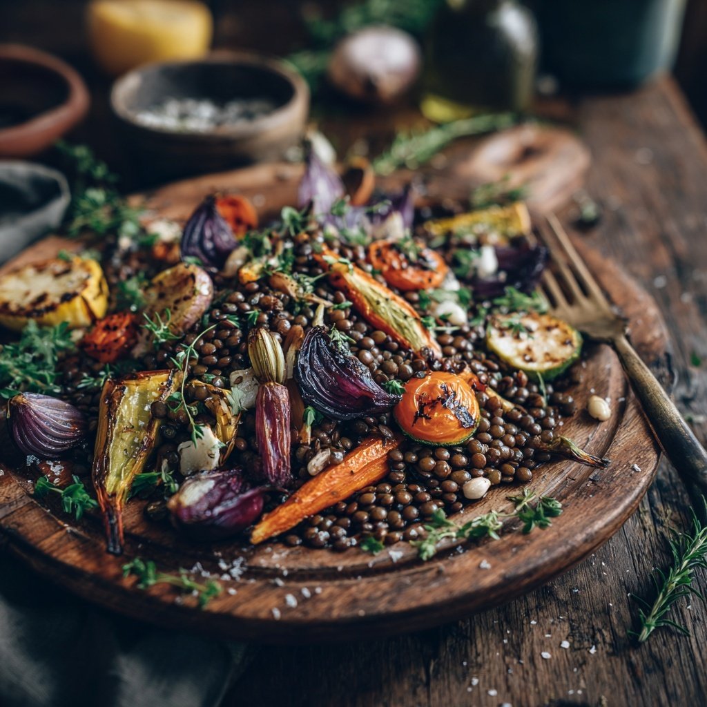 Grill Beilagen Mit Linsen