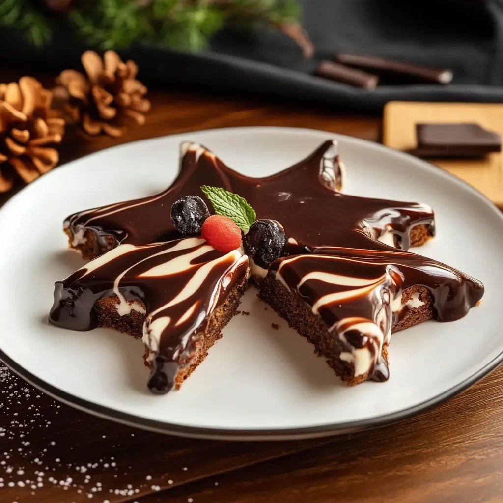 Plätzchen mit Schokolade verzieren