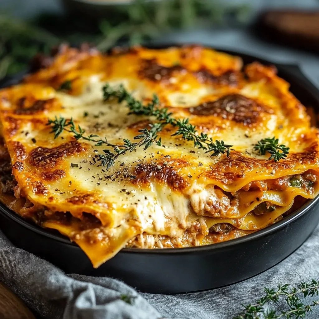 Herbstliche Kürbis-Lasagne
