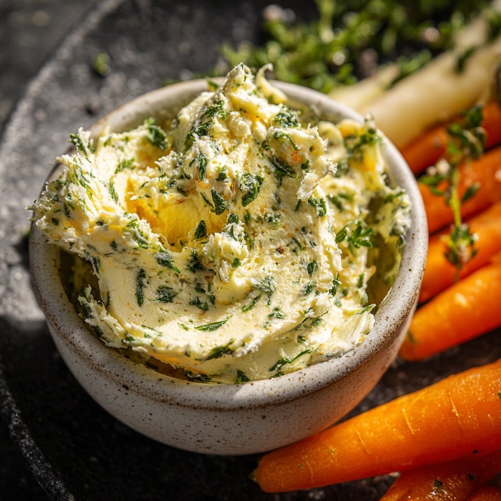 Kräuterbutter Für Gemüse