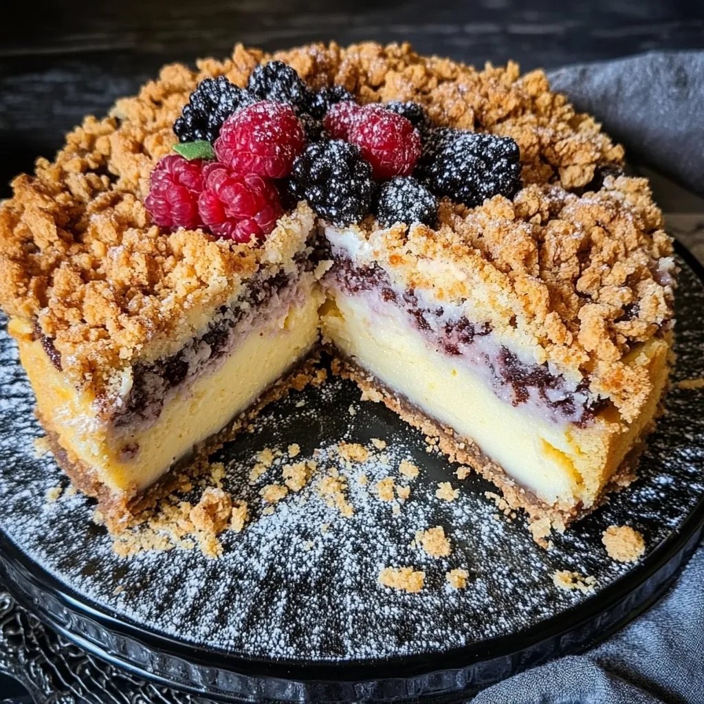 Mohnpudding-Streuselkuchen