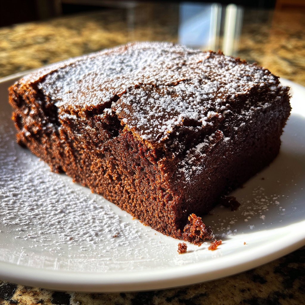 Blechkuchen klassisch mit Kakao