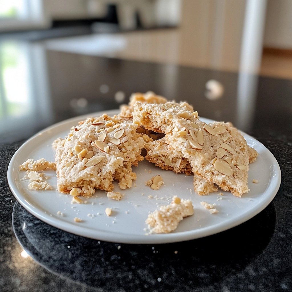 Mandelplätzchen – zart & ohne Zucker