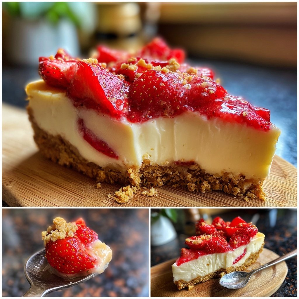 Erdbeer Grieß Dessert Warm